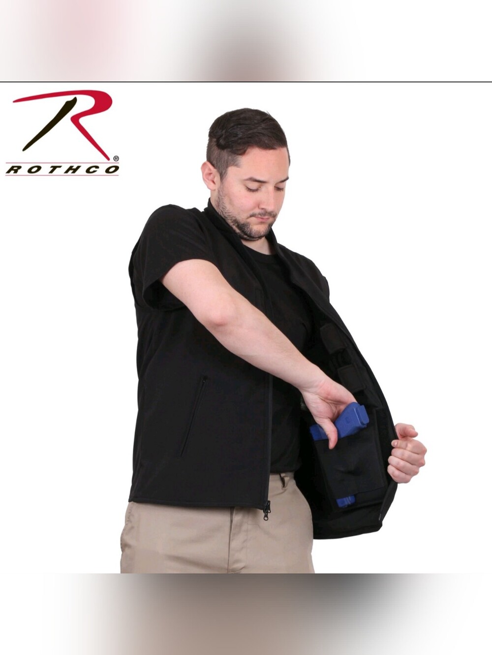 🇺🇸Rothco Soft Shell Concealed Carry Vest🇺🇸